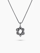 Star of David Necklace Sterling Silver 925 Sapphire – Sapir | Kameart