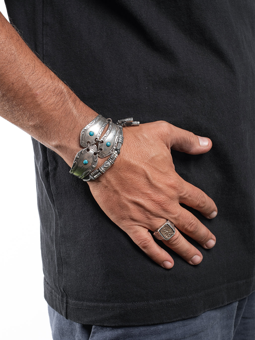 Star of David Ring Silver Rose Gold Israel Samson