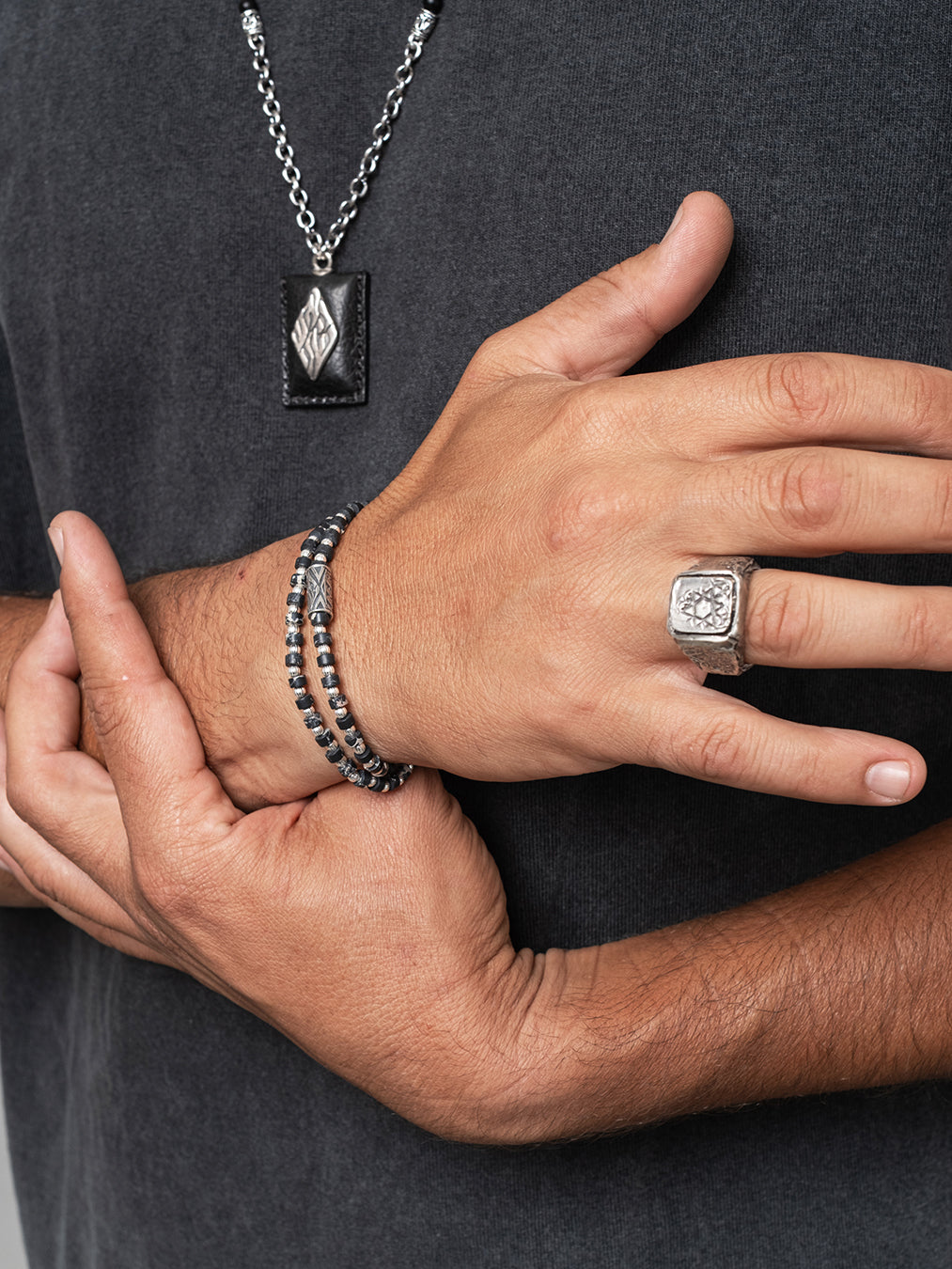 Star of David Ring Sterling Silver 925 Israel Magen