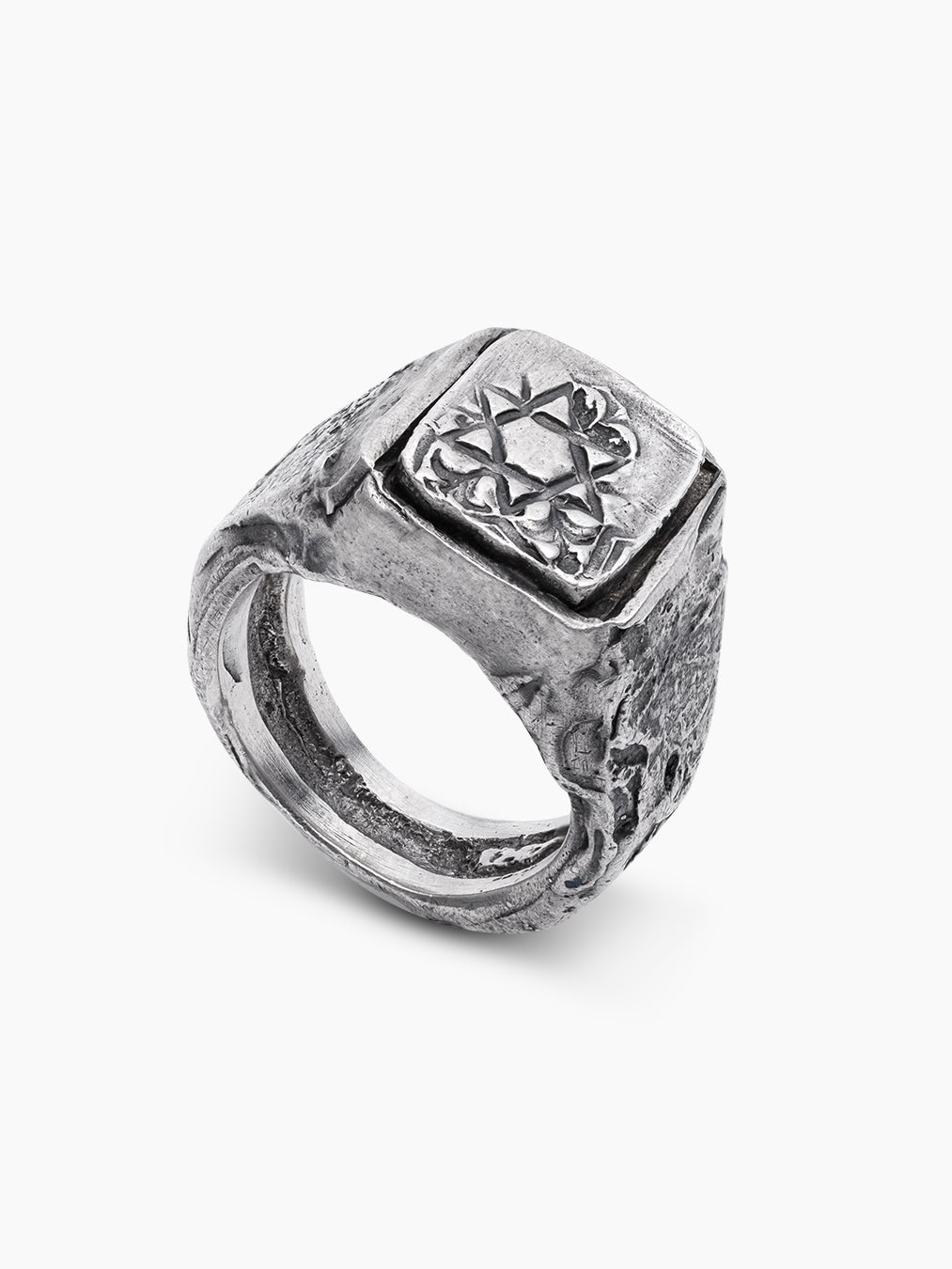 Star of David Ring Sterling Silver 925 Israel Magen