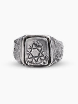 Star of David Ring Sterling Silver 925 Israel Magen