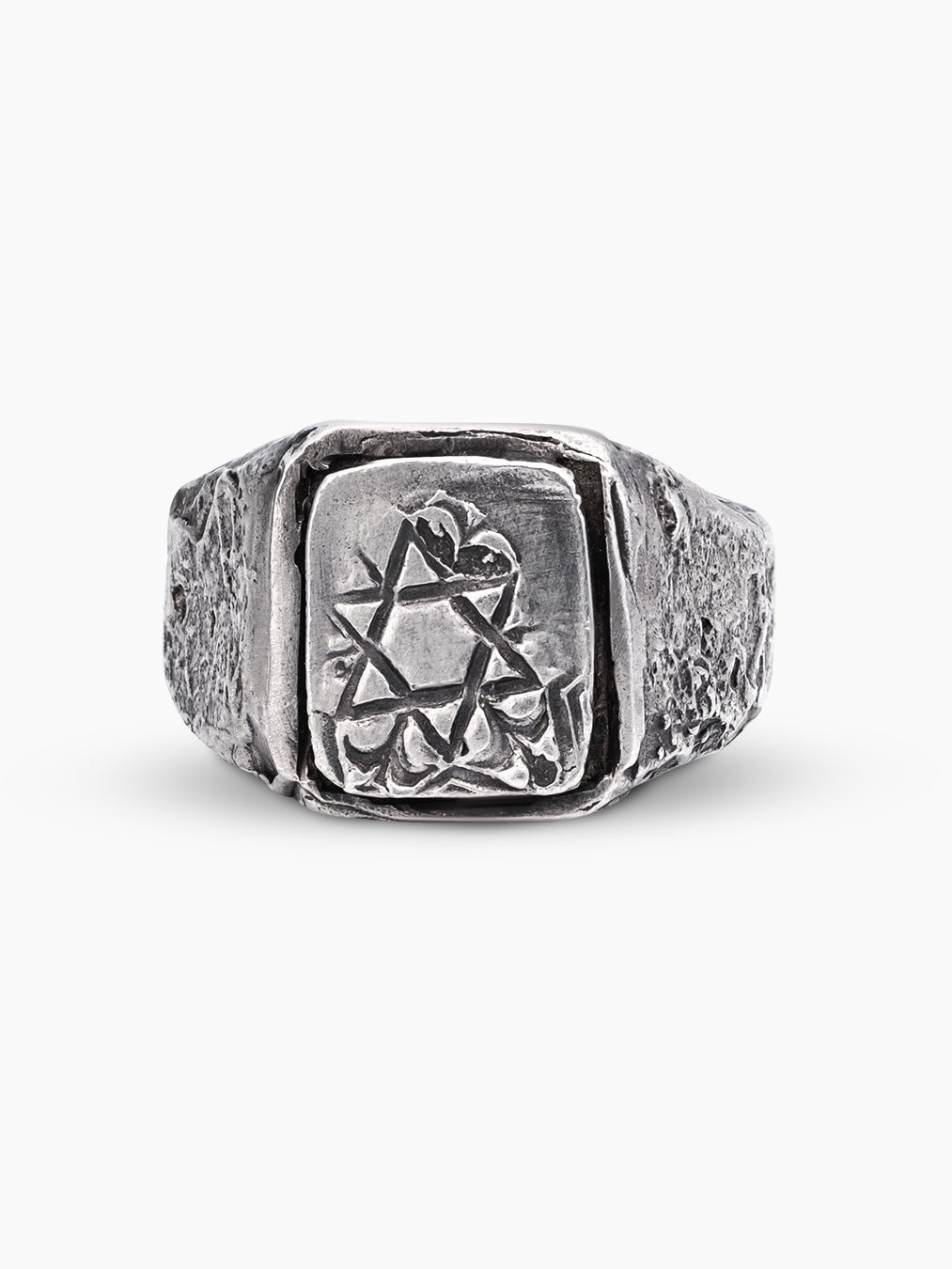 Star of David Ring Sterling Silver 925 Israel Magen