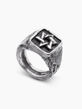 Star of David Ring Sterling Silver 925 Israel Samson