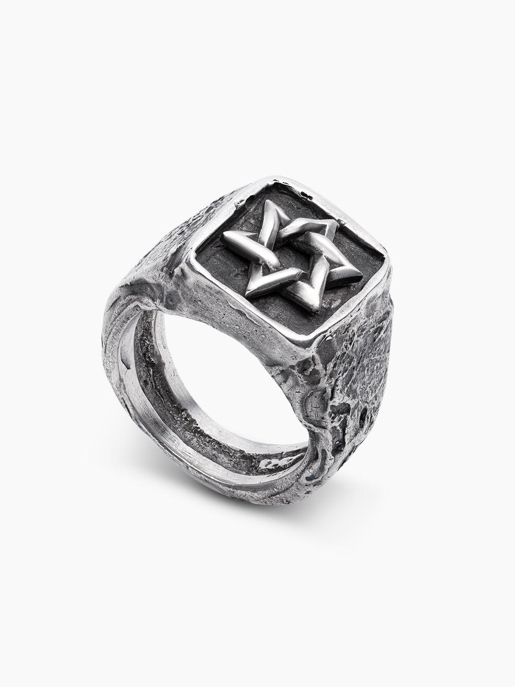 Star of David Ring Sterling Silver 925 Israel Samson