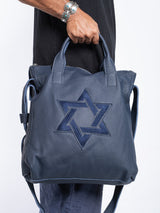 Star of David Tote Bag Canvas Israel Jewish Magen