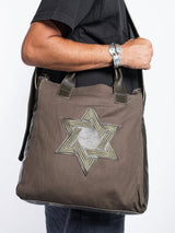 Star of David Tote Bag Canvas Israel Jewish Magen