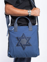 Star of David Tote Bag Canvas Israel Jewish Magen