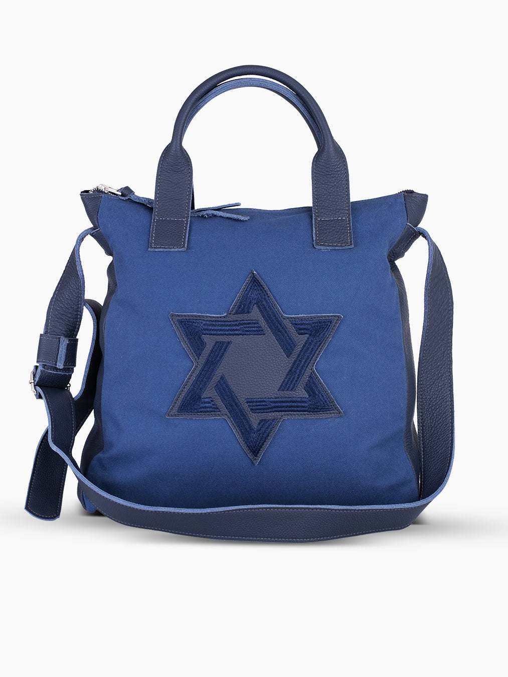 Star of David Tote Bag Canvas Israel Jewish Magen