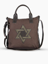 Star of David Tote Bag Canvas Israel Jewish Magen