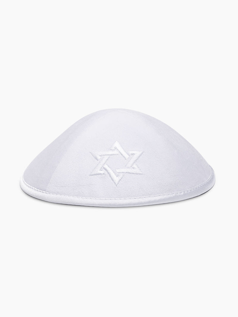 Star of David Velvet Kippah Magen David Israel Judaica