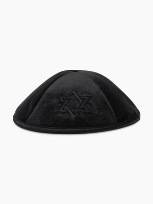 Star of David Velvet Kippah Magen David Israel Judaica