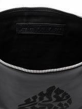Tallit Bag Shema Israel Black Leather Set | Kameart