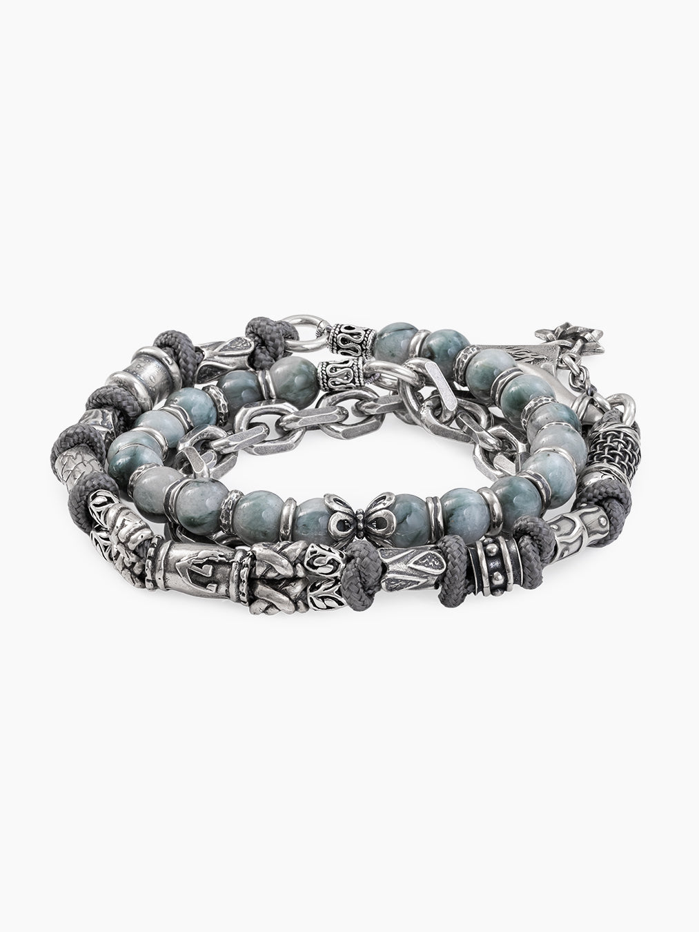 Triple Chain Bracelet Sterling Silver 925 Made in Israel
