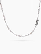 Unisex vintage pearl Breslov necklace Nachman Petek