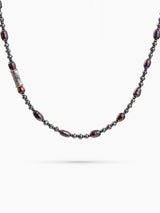 Unisex vintage pearl Breslov necklace Nachman Petek