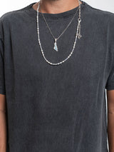 Unisex vintage pearl Breslov necklace Nachman Petek