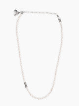 Unisex vintage pearl Breslov necklace Nachman Petek