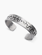 Bangle Bracelet Sterling Silver 925 Black Diamond Israel Vedodi