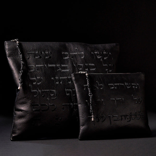 Set Thalit / Tefilines - Black Magen
