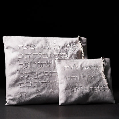 Set Thalit / Tefilines - White